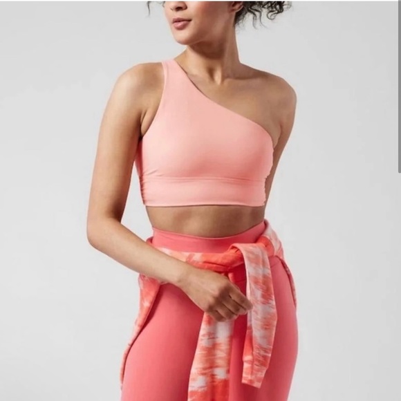 Athleta Aurora Triangle Sports Bra A-C size Medium - Picture 1 of 7